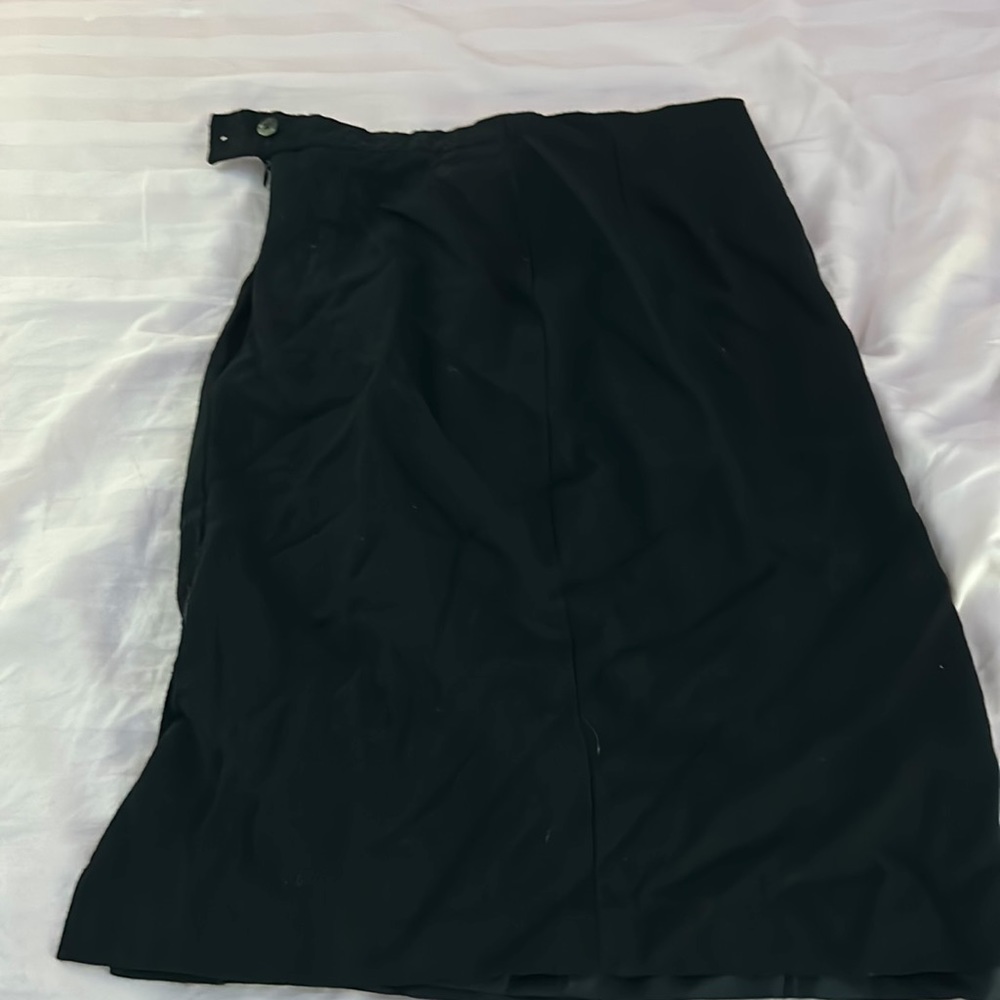 corbin collection long black skirt